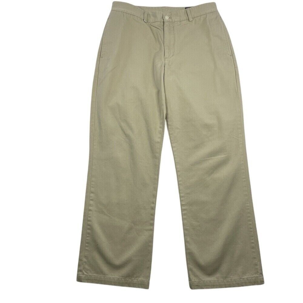 Men's vineyard vine Shep & Ian club pant 32x30 Beige Casual Twill Straight Leg